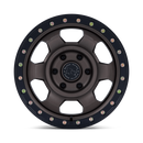 17X8.5 Black Rhino BR029 Trooper Bronze Matte Black Lip 6X139.7 ET-10 Wheel