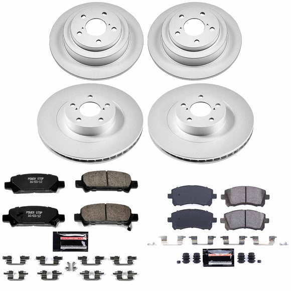Z23 Daily Driver Premium Carbon-Fiber Ceramic Brake Pad and Fully Coated Rotor K