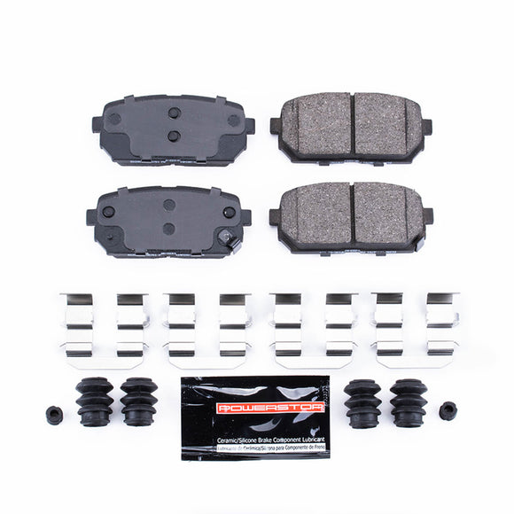 PowerStop Z23 Evolution Sport Carbon-Fiber Brake Pads With Hardware