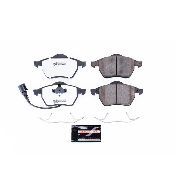 PowerStop Z26 Street Performance Carbon-Fiber Ceramic Brake Pads With Hardware