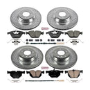 PowerStop Z23 Daily Driver Carbon-Fiber Ceramic Brake Pad and Drilled & Slotted