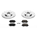 PowerStop Z23 Daily Driver Carbon-Fiber Ceramic Brake Pad and Drilled & Slotted