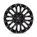 20x10 Fuel Off-Road D828 Quake Gloss Black Milled 6x139.7 ET-18 CB106.1 Wheel