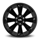 20x10 Hardrock Xplosive Xposed Gloss Black Milled 5x127 ET-19 wheel/rim-1
