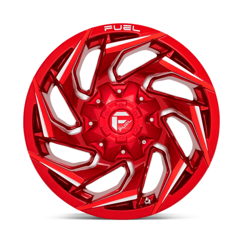 22x10 Fuel Off-Road D754 Reaction Candy Red Milled 8x170 ET-18 CB125.1 Wheel Rim