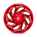 22x10 Fuel Off-Road D754 Reaction Candy Red Milled 8x170 ET-18 CB125.1 Wheel Rim