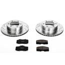 PowerStop Z23 Daily Driver Carbon-Fiber Ceramic Brake Pad and Drilled & Slotted