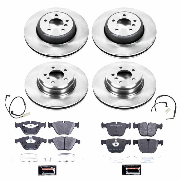 PowerStop Track Day High-Performance Brake Pad and Rotor Kit