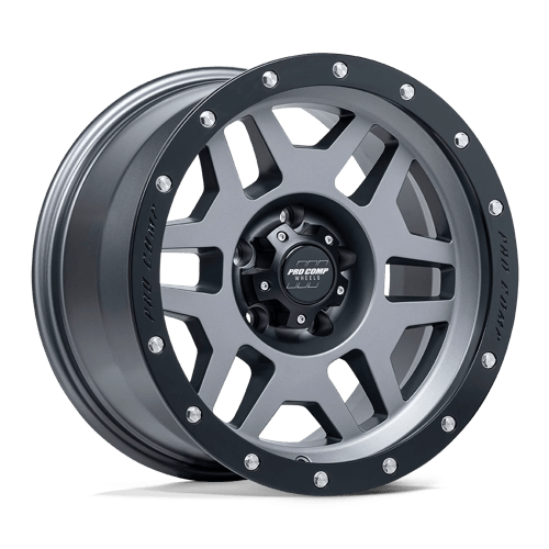 17X9 Pro Comp Alloys PA41 Phaser Satin Black 6x139.7 ET-6 Wheel Rim