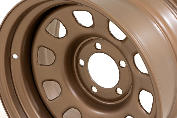 Rough Country Steel Wheel Bronze 17x9 5x5 5x127 ET-12 Rim