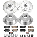 PowerStop Z23 Daily Driver Carbon-Fiber Ceramic Brake Pad and Drilled & Slotted