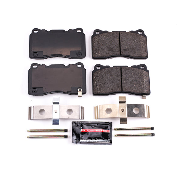 PowerStop Z23 Evolution Sport Carbon-Fiber Brake Pads With Hardware