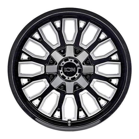 20x9 Ion 152 Black 5x127 ET0 CB87.1 Wheel Rim