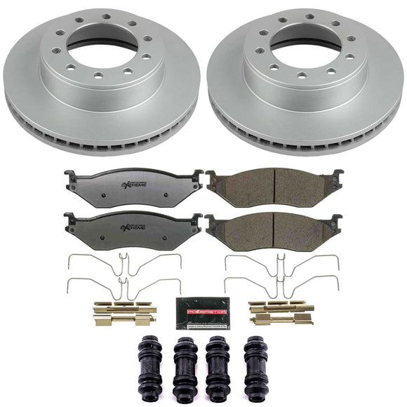 Z36 Truck & Tow Premium Carbon-Fiber Ceramic Brake Pad and Fully Coated Rotor Ki