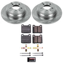 PowerStop OE Stock Replacement Low-Dust Ceramic Brake Pad and Rotor Kit