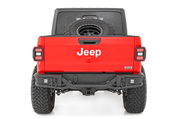 Rough Country Rear Bumper Tubular For Jeep Gladiator JT 4WD 20-22