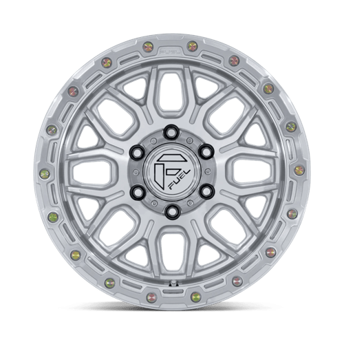20x10 Fuel Off-Road FC881 Surge Gloss Silver Machined Face 8x180 ET-18 Wheel