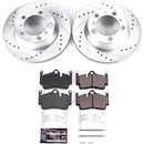 PowerStop Z23 Daily Driver Carbon-Fiber Ceramic Brake Pad and Drilled & Slotted