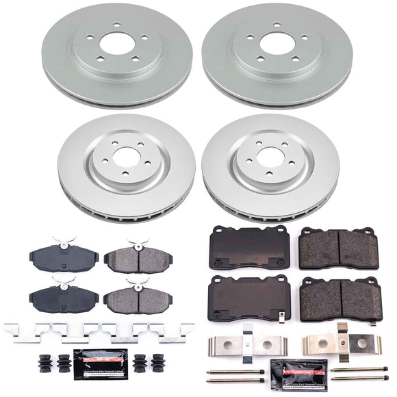 Z23 Daily Driver Premium Carbon-Fiber Ceramic Brake Pad and Fully Coated Rotor K