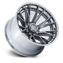 22x12 Fuel Off-Road FC402 Catalyst Platinum With Chrome Lip 8x165.1 ET-44 Wheel