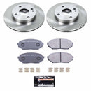 PowerStop Track Day Spec High-Performance Brake Pad and Rotor Kit