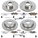 PowerStop Z26 Street Performance Ceramic Brake Pad and Drilled & Slotted Rotor K