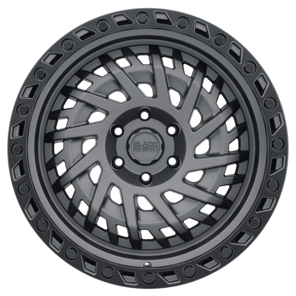 17x9  Black Rhino Shredder Wheel/Rim ET-18 1790SHD-85127G71