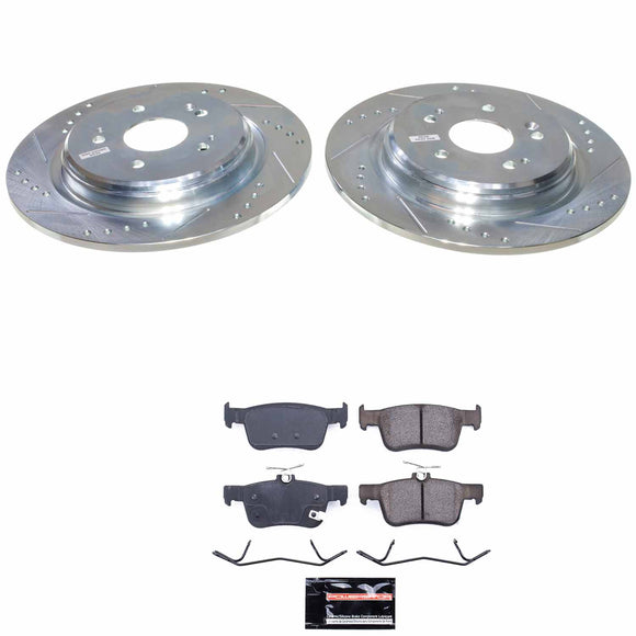 Z23 Daily Driver Carbon-Fiber Ceramic Brake Pad and Drilled & Slotted Rotor Kit