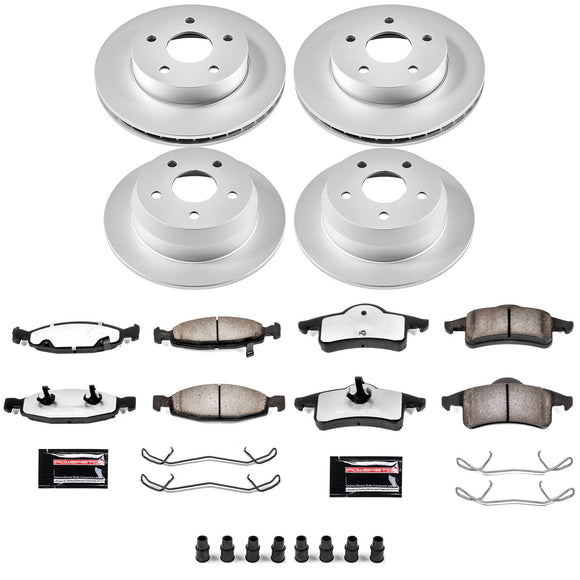 Z36 Truck & Tow Premium Carbon-Fiber Ceramic Brake Pad and Fully Coated Rotor Ki