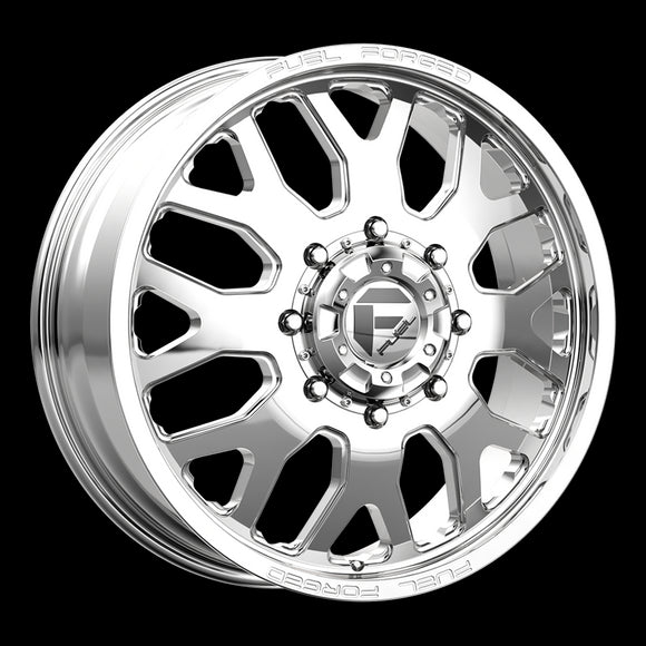 24X8.25 Fuel MONO DE19 FF19D Polished 8X200 ET-225 wheel/rim