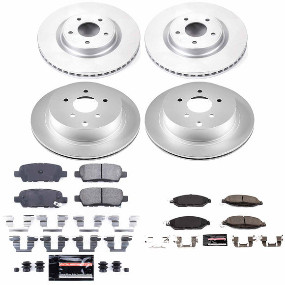 Z23 Daily Driver Premium Carbon-Fiber Ceramic Brake Pad and Fully Coated Rotor K