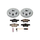 PowerStop OE Stock Replacement Low-Dust Ceramic Brake Pad and Rotor Kit