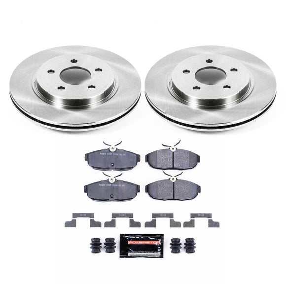 PowerStop Track Day High-Performance Brake Pad and Rotor Kit