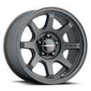 Vision 351 Flow Satin Black 17X9 5x5.5 5x139.7 ET-12 Wheel/Rim