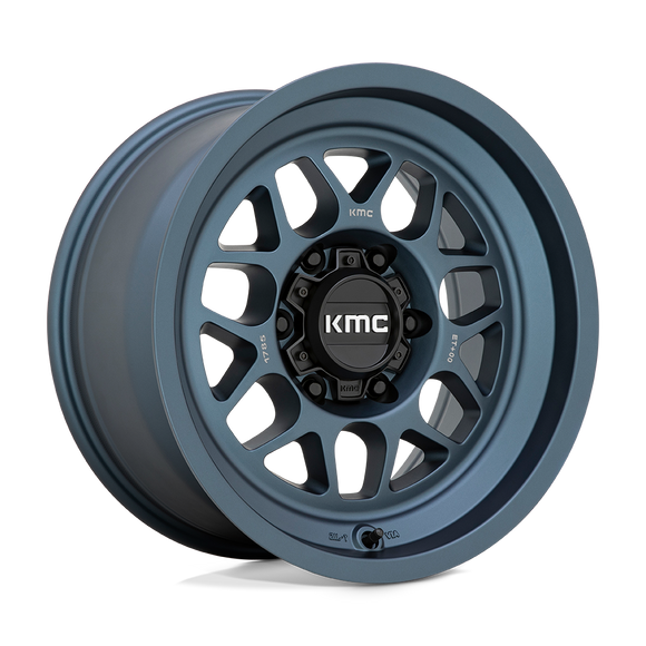 17X8.5 KMC KM725 Terra Metallic Blue 6X135 ET0 Wheel Rim