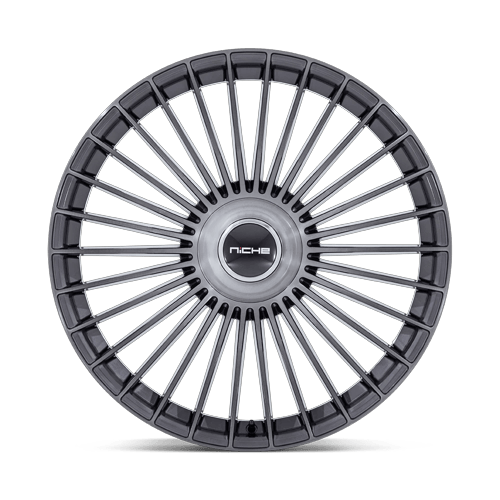 20x10.5 Niche NC282 Serene Gloss Titanium Brushed BLANK ET20 CB72.56 Wheel Rim