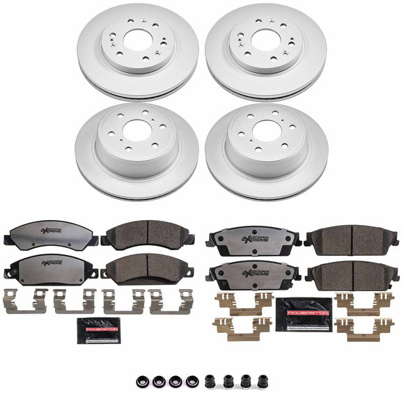 Z36 Truck & Tow Premium Carbon-Fiber Ceramic Brake Pad and Fully Coated Rotor Ki