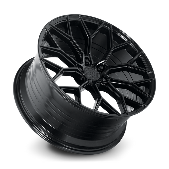 19x8.5 Dolce Performance PISTA Gloss Black Wheel 5x114.3 ET35 CB73.1