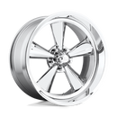 15X7 US Mag 1PC U104 Standard Chrome Plated 5X120.65 5X4.75 ET-6 Wheel Rim-2