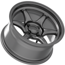 15x7 Kansei K11G Tandem Gloss Gunmetal 4x114.3 ET0 CB73.1 Wheel