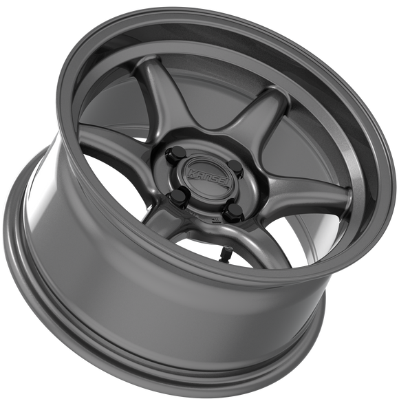 15x7 Kansei K11G Tandem Gloss Gunmetal 4x114.3 ET0 CB73.1 Wheel