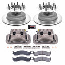 PowerStop OE Stock Replacement Low-Dust Ceramic Brake Pad, Rotor and Caliper Kit
