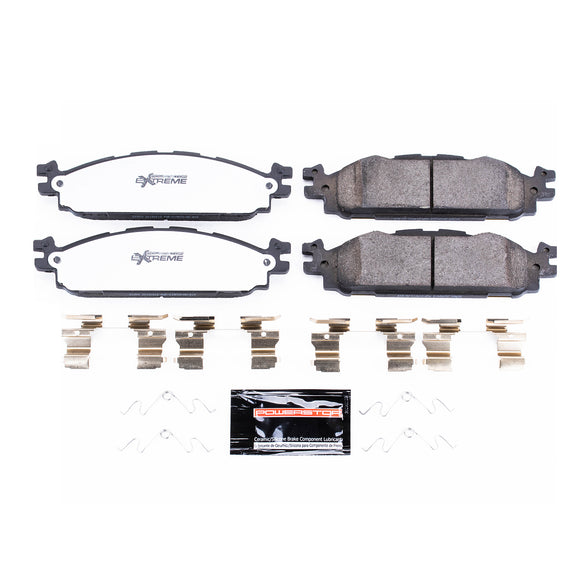 PowerStop Z36 Truck And Tow Carbon-Fiber Ceramic Brake Pads With Hardware