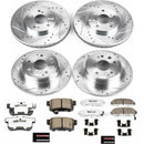 PowerStop Z26 Street Performance Ceramic Brake Pad and Drilled & Slotted Rotor K