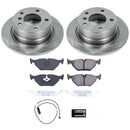 PowerStop OE Stock Replacement Low-Dust Ceramic Brake Pad and Rotor Kit