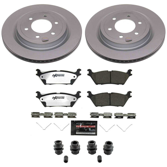 Z36 Truck & Tow Premium Carbon-Fiber Ceramic Brake Pad and Fully Coated Rotor Ki