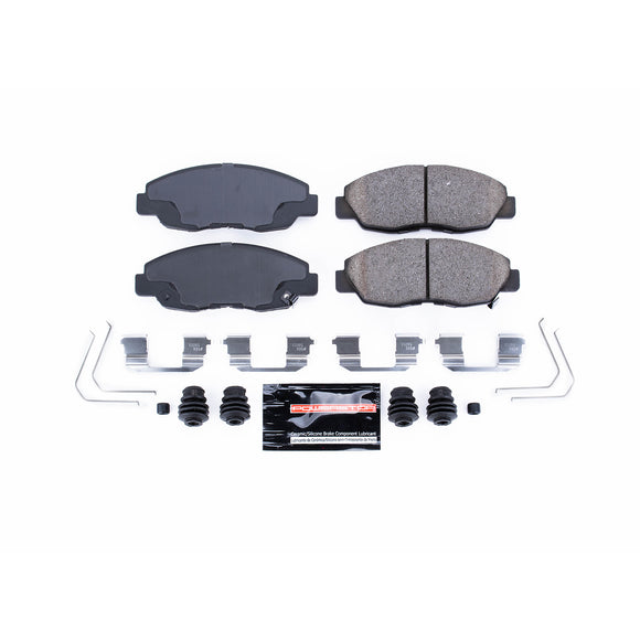 PowerStop Z23 Evolution Sport Carbon-Fiber Brake Pads With Hardware