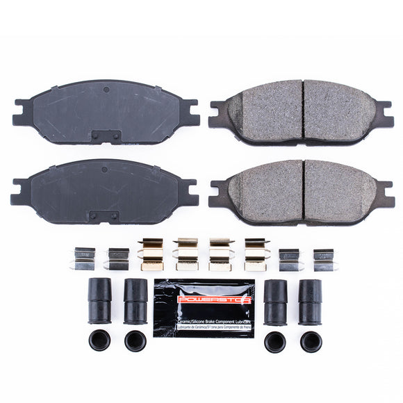 PowerStop Z23 Evolution Sport Carbon-Fiber Brake Pads With Hardware