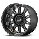 17X9 KMC XD XD829 Satin Black Machined Wheel/Rim 6x135 17-9 6-135 ET18-3