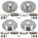 PowerStop Z26 Street Performance Ceramic Brake Pad and Drilled & Slotted Rotor K